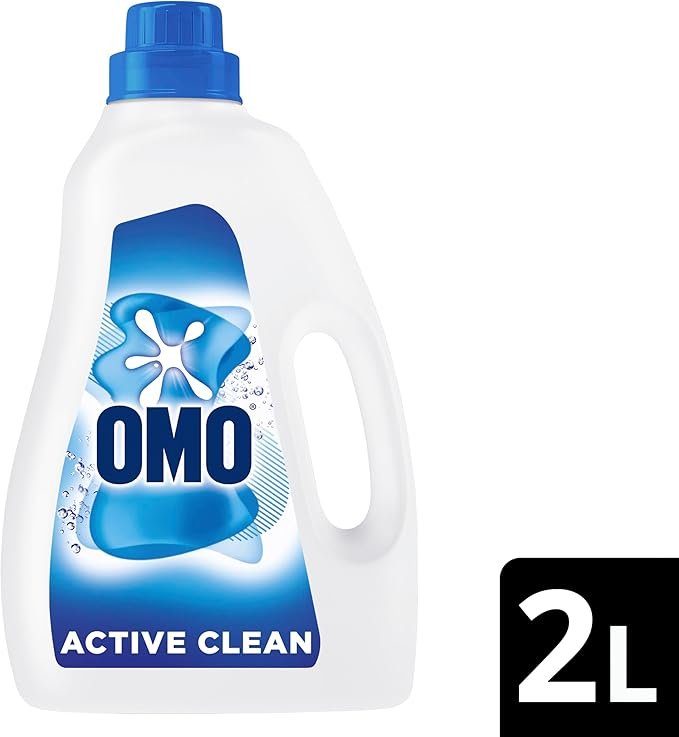 71TeejpSY2L._AC_SX679_ OMO Active Clean Front & Top Loader Laundry Liquid 2 L - Image 1